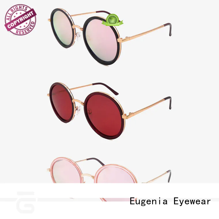 Eugenia one-stop round style sunglasses free sample