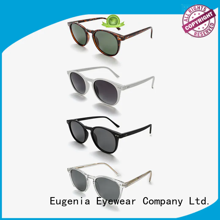 Eugenia oem & odm round style sunglasses high quality large capacity