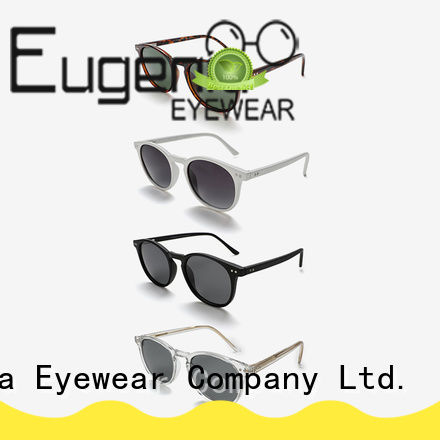 stainless steel round style sunglasses customized large capacity