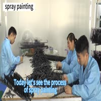 Take a look at our spray painting process!