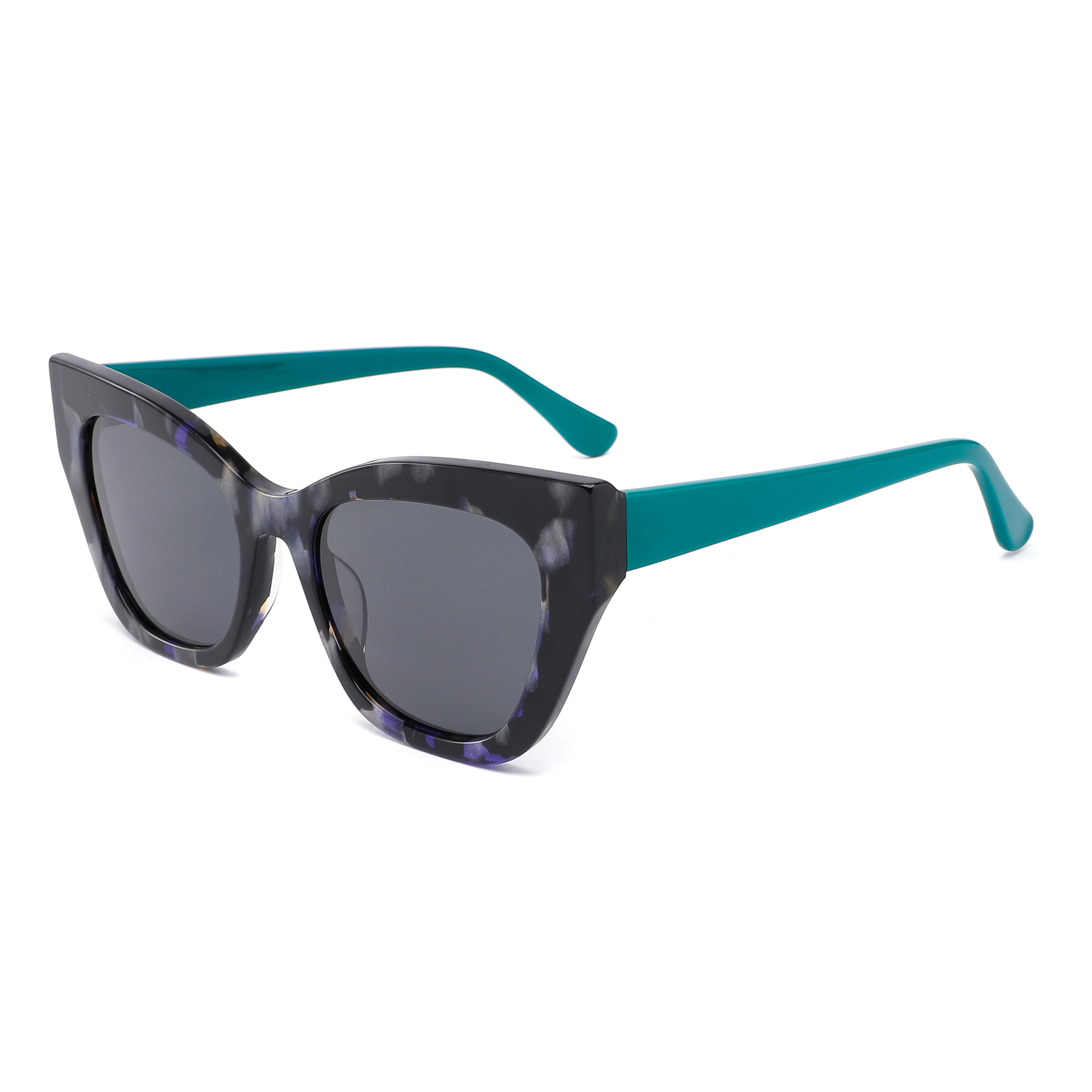 Eugenia-gafas de sol de acetato para mujer, anteojos de sol femeninos a la moda, venta al por mayor, para viajes al aire libre, con logotipo personalizado, hecho en China, 2022