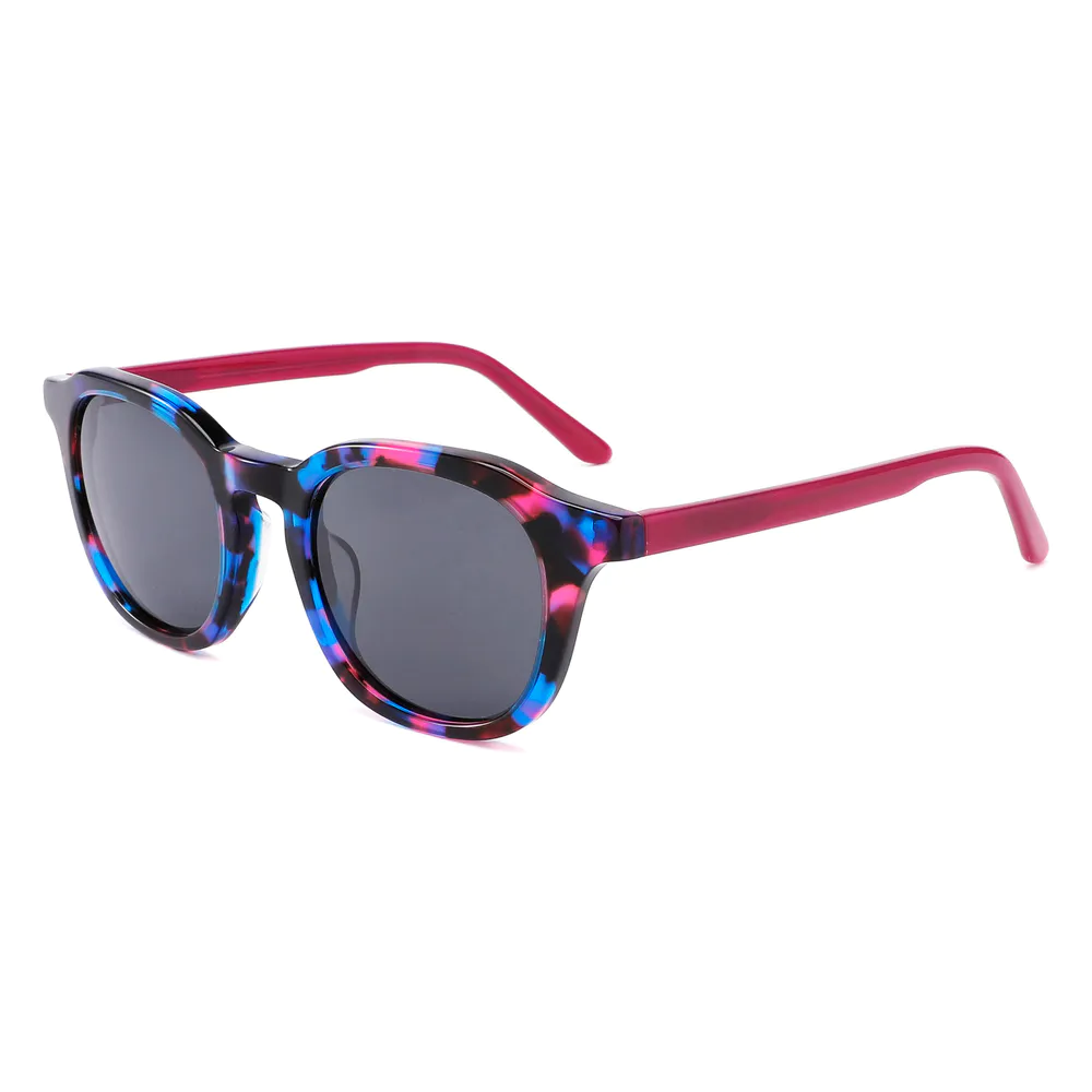 Fashion 2022 Acetate Sunglasses Custom Logo Wholesale Trendy Outdoor Travels Ladies Sunglasses Made In China