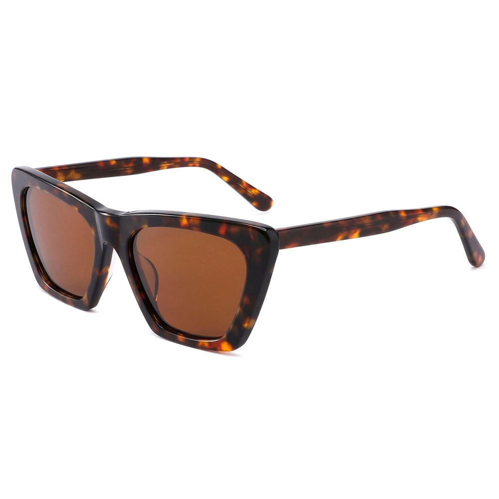 Fashion Acetate Sunglasses Wholesale Custom Logo Trendy Outdoor Travels Women Sunglasses Drop Shipping