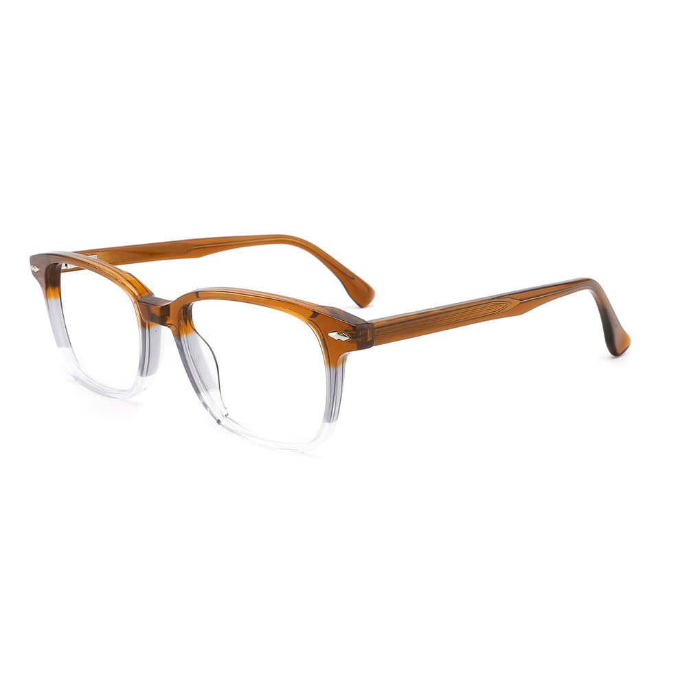 Trendy Designer Acetate Optical Frame Wholesale Mixed Eyewear Glasses Rivet Decoration AC Lens Eyeglasses Drop Shipping