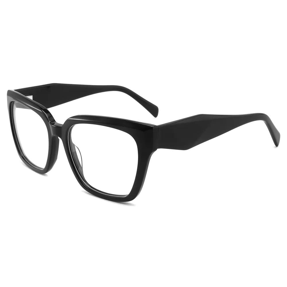 EUGENIA 2022 Acetate Optical Frame Fashion Wholesale Trendy Designer Display Fancy Polygon Glasses Made In China